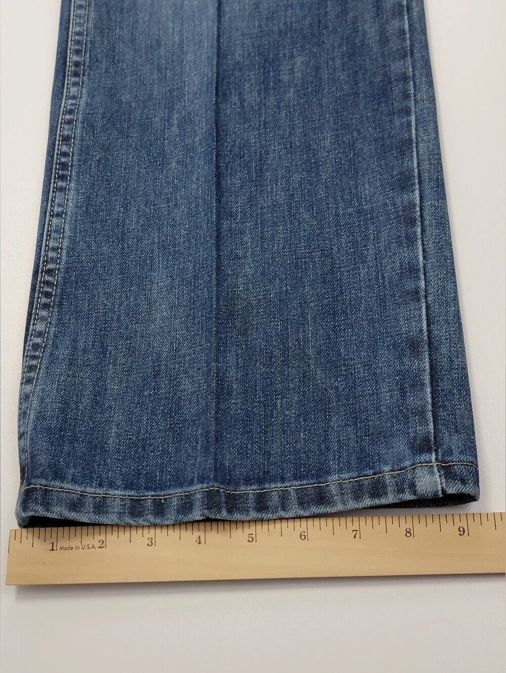 Wrangler Retro Jeans Mens 36X32 Relaxed Boot Western Cowboy Blue Denim Dark